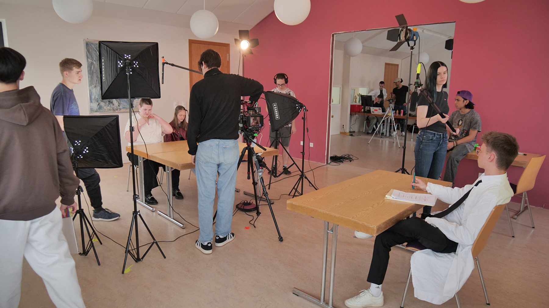 Kurzfilm im Kunst-Kurs BG