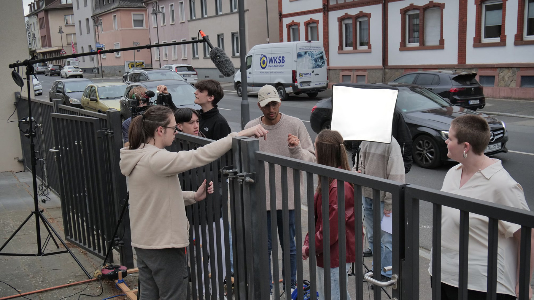 Kurzfilm im Kunst-Kurs BG