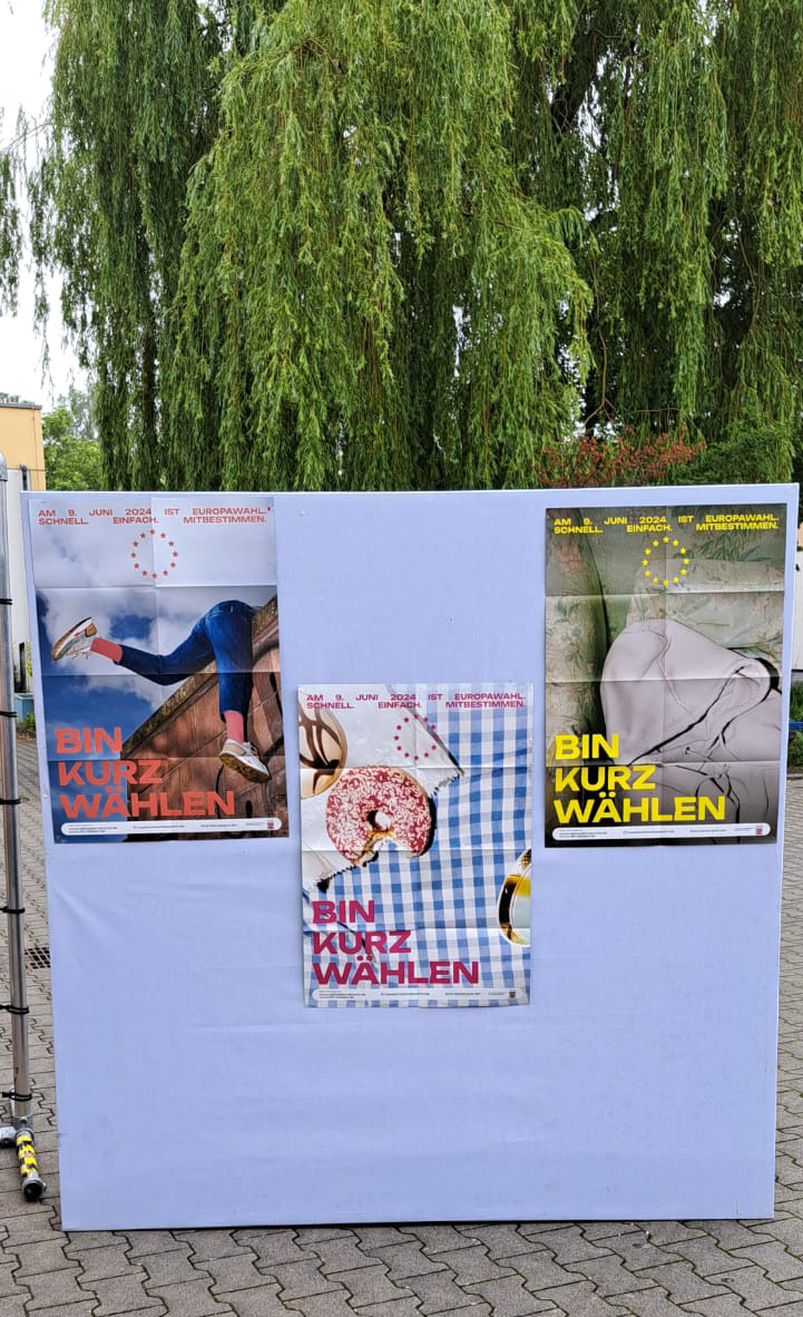 Tag zur Europawahl an der ABS
