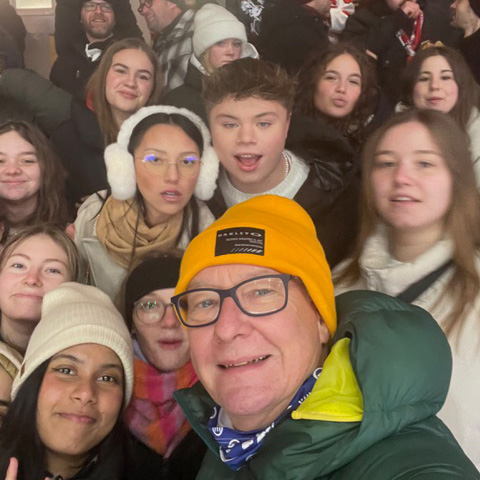 Exkursion des BG zum Eishockeyspiel