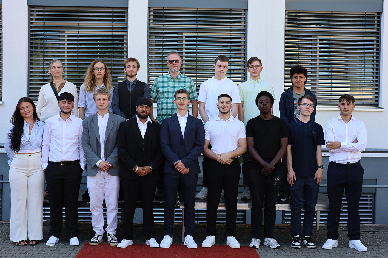 Verabschiedung höhere Berufsfachschule 2025