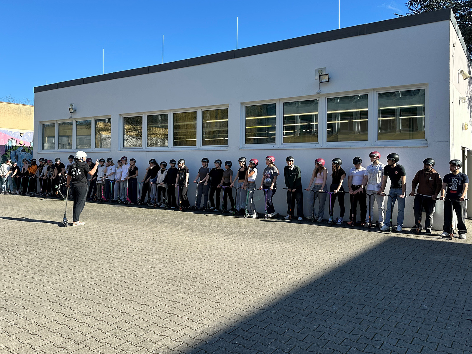 Wheelup: Rollsportgeräte Workshop an der August-Bebel-Schule Offenbach