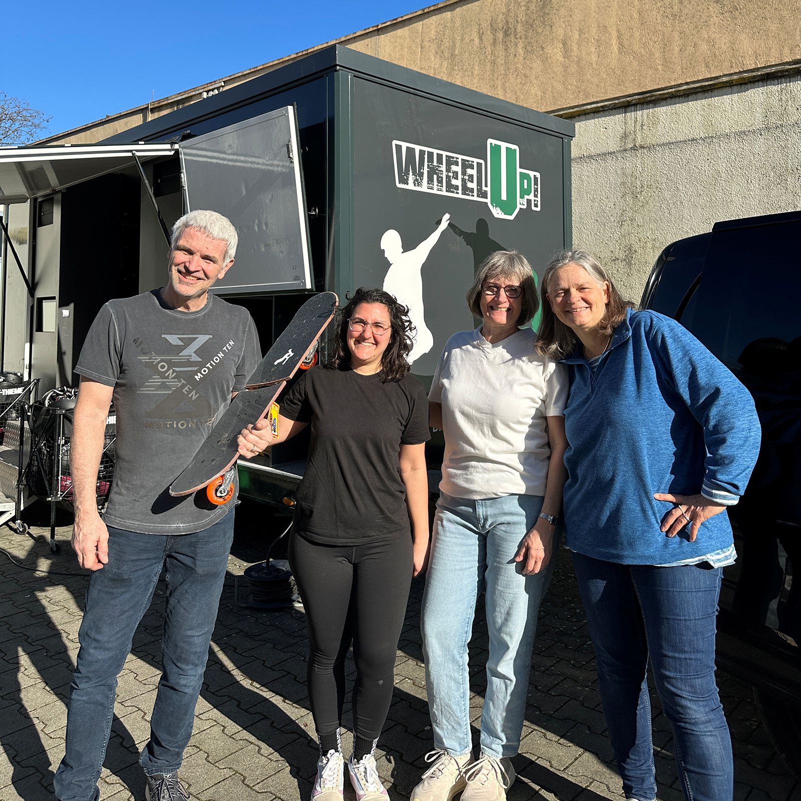 Wheelup: Rollsportgeräte Workshop an der August-Bebel-Schule Offenbach